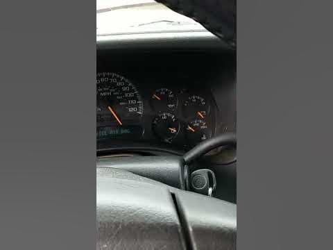 2005 Chevy Silverado check engine light - YouTube