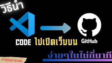 เปิดเว็บด้วย Github 2025