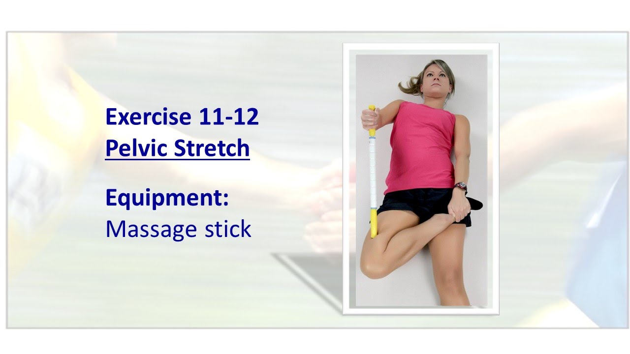 1112 Stretch PELVIC STRETCH Bruce Wilk's Running Injury Recovery