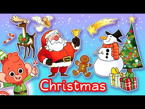 Club Baboo | Learn the ABC with Santa Claus | Scary Dinosaurs and Funny Christmas Cartoons for kids