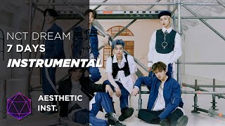 Nct Dream - 7 Days (Official Instrumental)