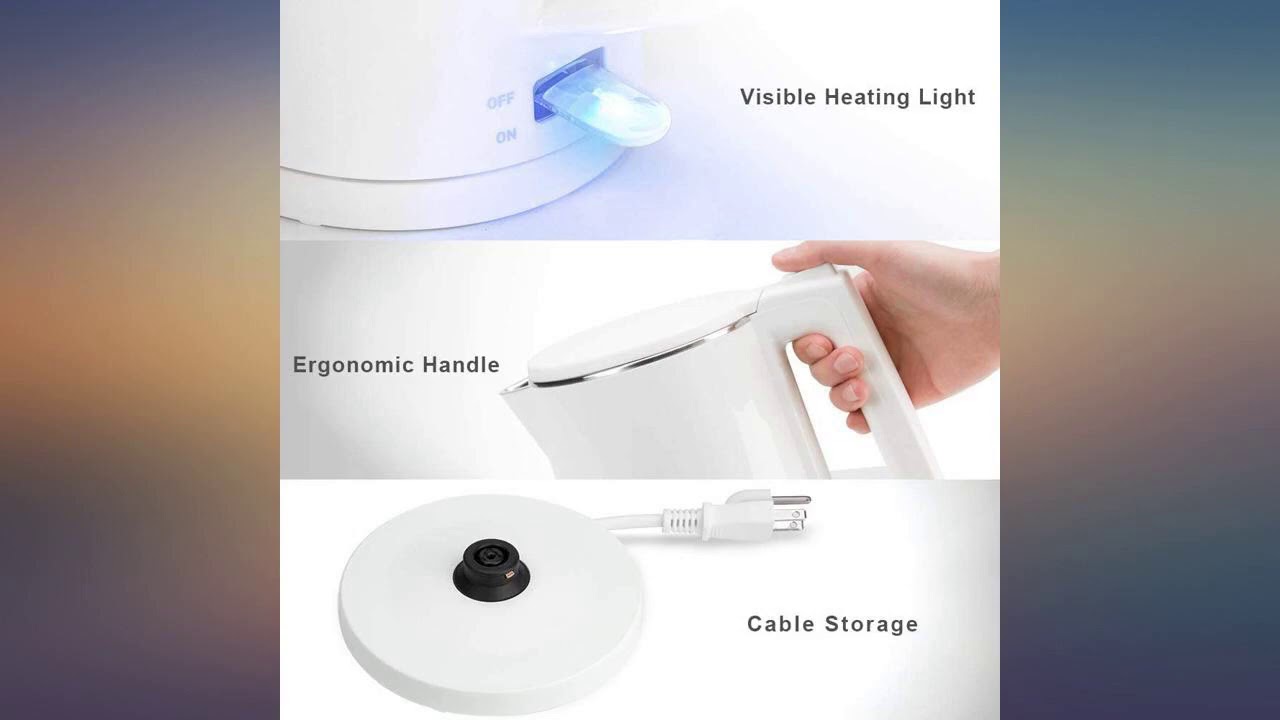 Secura SWK1511 The Original Stainless Steel Double Wall Electric Water