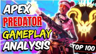 Apex PREDATOR Gameplay ANALYSIS! How To Play Like A Pred!  Apex Legends