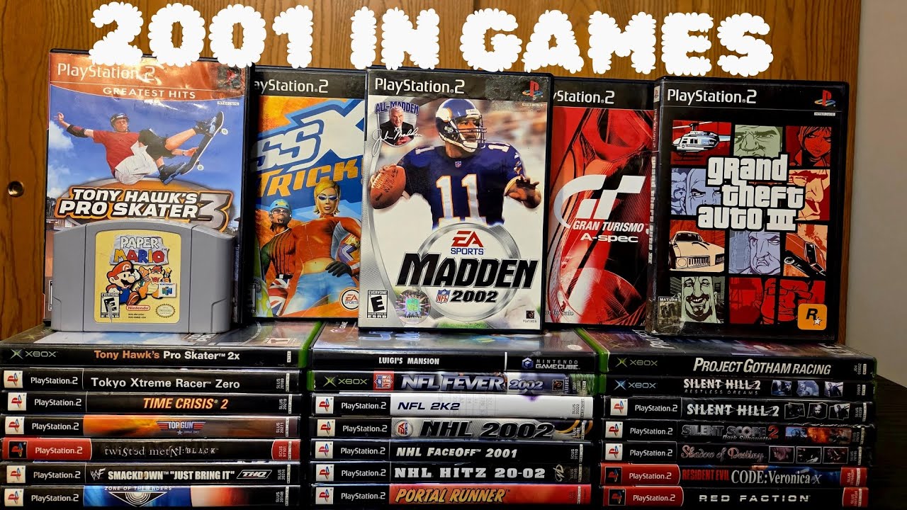 My 2001 Videogame Collection - YouTube