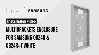 M Pro Series Enclosure Qb24R & Qb24R-T White