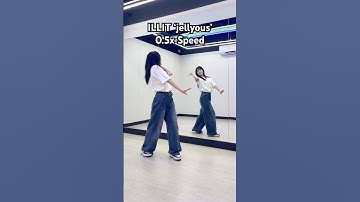 ILLIT(아일릿) ‘jellyous’ Dance Tutorial 0.5x Speed👣🔥 #illit #jellyous #아일릿 #젤리어스 | Yu Kagawa
