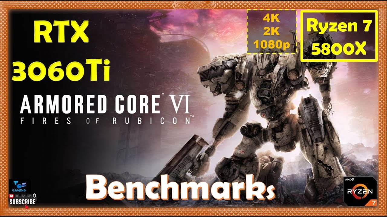 Armored Core VI Fires of Rubicon Benchmark Test & Performance