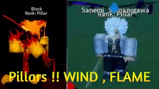 [[✨SALE/CODES] Demon Slayer RPG 2 PILLARS / Pillar Flame / Pillar Wind