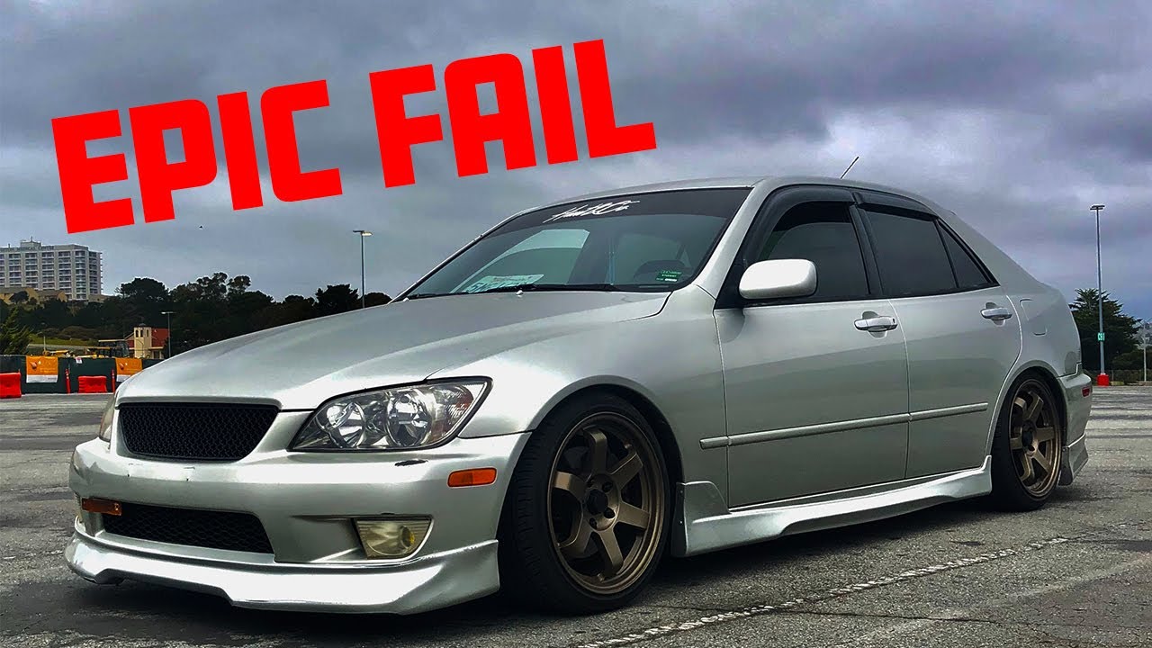Lexus IS300 Install EPIC FAIL! - YouTube