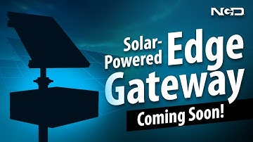 Industrial IoT Solar Powered Edge Gateway
