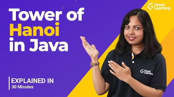 Tower of Hanoi in Java | Solving Towers of Hanoi Problem with Recursion | Great Learning