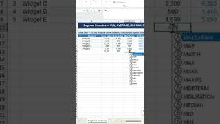 Find your best and worst results instantly in Excel #excel #shorts