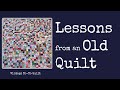 Lessons from an old YO-YO QUILT || Vintage Puffs