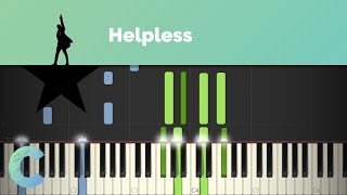 Vignette de la vidéo "Hamilton - Helpless Piano Tutorial"