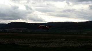 Zenair 701 Extremely short headwind landing