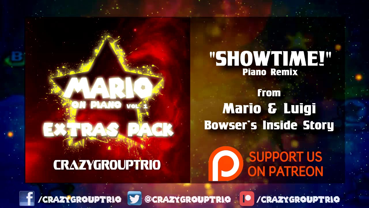 SHOWTIME! | Mario & Luigi: Bowser's Inside Story (Piano Remix)