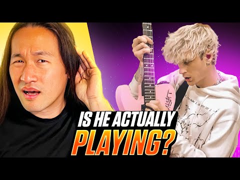 Can Machine Gun Kelly play guitar?