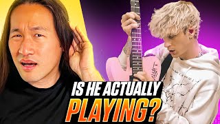 Can Machine Gun Kelly play guitar?