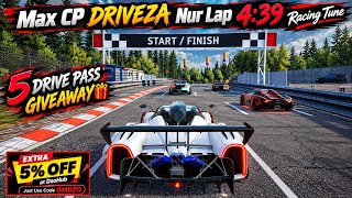 Max CP DRIVEZA | Nur Lap & Street Racing Gameplay | Drive Zone Online | 5 Drive Pass Giveaway  screenshot 5