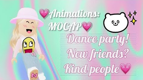 💗Dancing with random people in animations MOCAP!😂 (Made a NEW FRIEND)💗