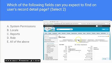 Free Salesforce Admin Certification Course: User Setup Quiz