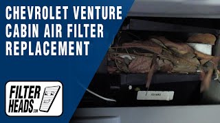 How to Replace Cabin Air Filter 2003 Chevrolet Venture | AQ1041C