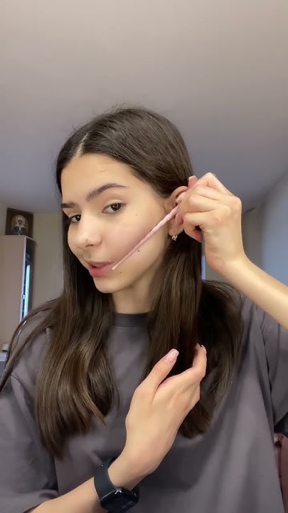 как правильно наносить скульптор на скулу #makeup #макияж #easymakeup ...