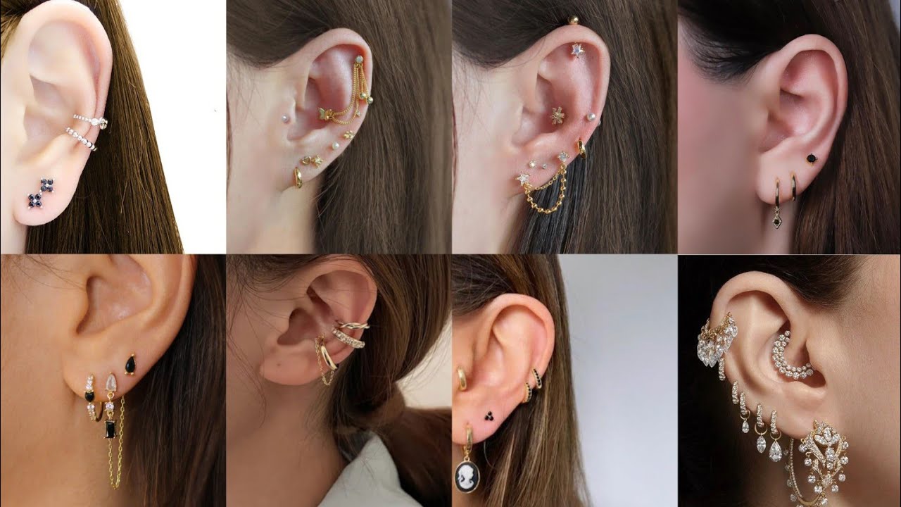 Cartilage Earrings Designs | Ear Piercing  Jewellery