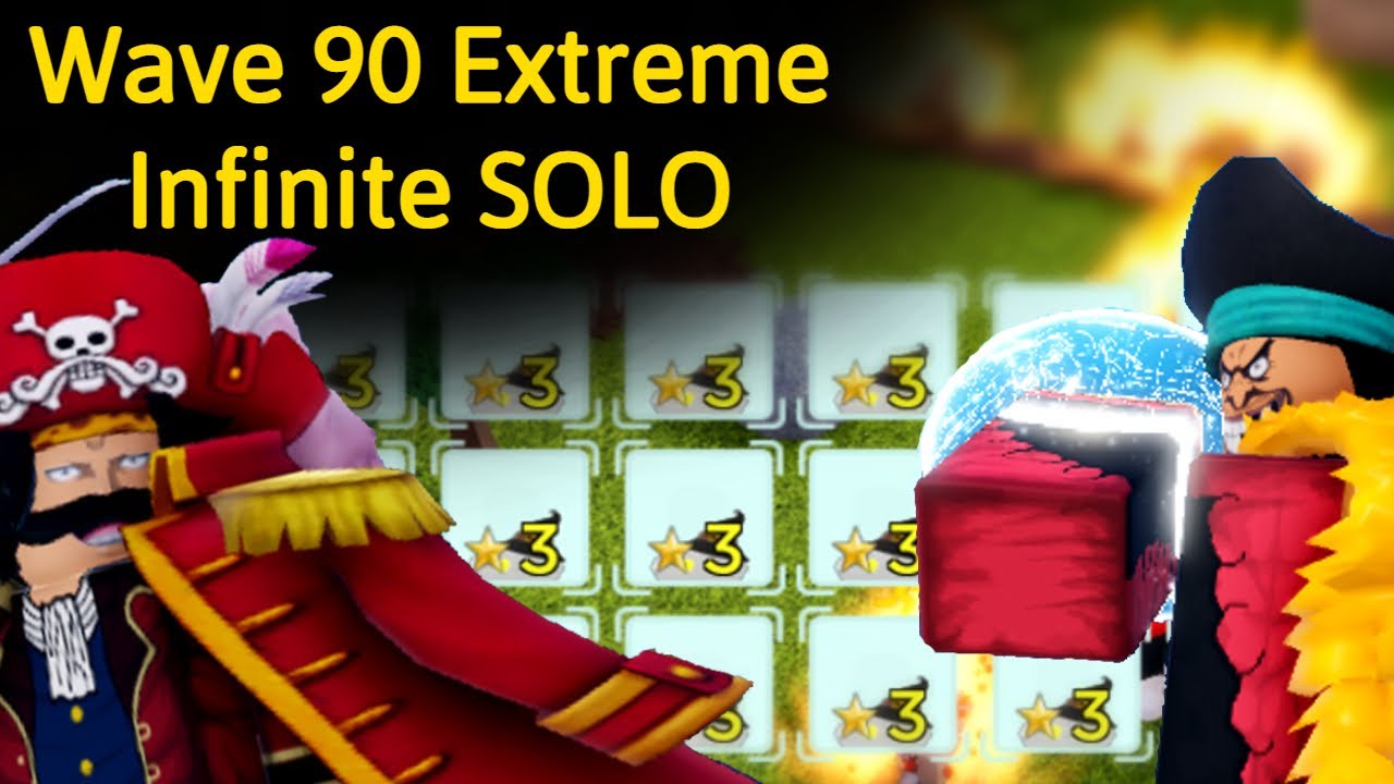 Wave 90 Extreme Infinite SOLO | Lvl 175 Gol D. Roger | All Star Tower Defense