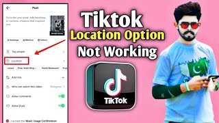 Tiktok Location Option Not Showing Tiktok Location On Karne Ka Tarika Tiktok Location On