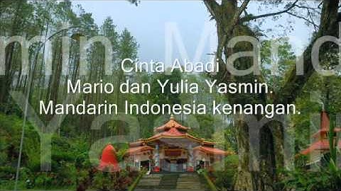 Kasih abadi - Mario POP Mandarin Indonesia Kenangan