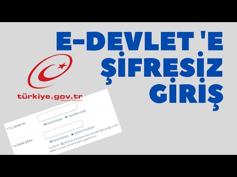 E-Devlet 'e Şifresiz Giriş - PTT 'den Şifre Almadan Giriş