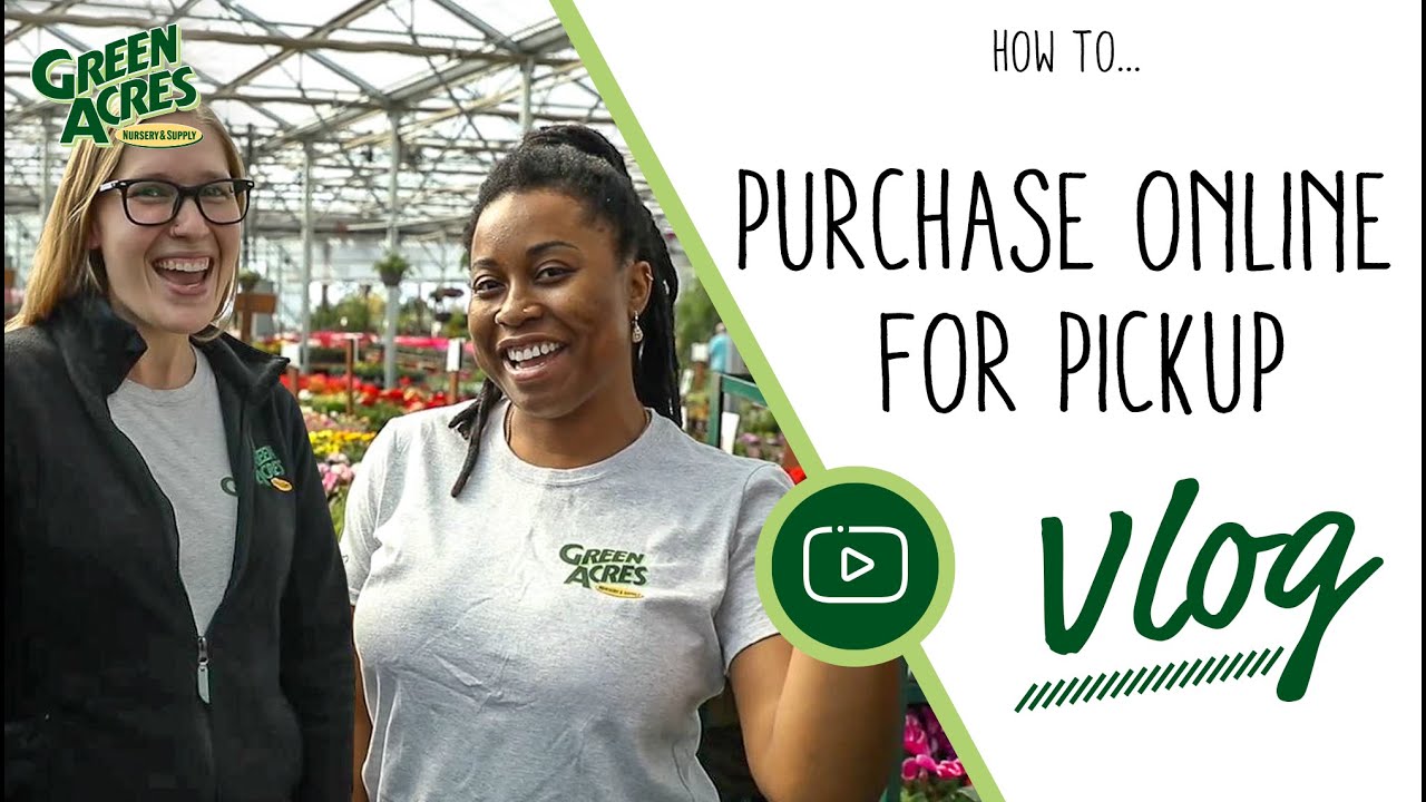 Purchase For Pickup Plants! YouTube