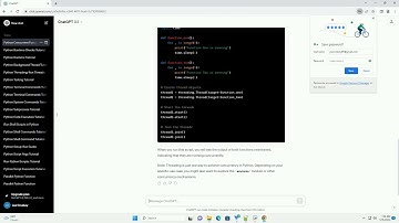 python run two functions at the same time