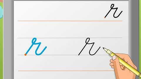 Cursive Writing | Small Letter ‘r’ | Macmillan Education India