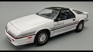 1988 Dodge Daytona Shelby Z Turbo 1/25 Scale Model Kit Build How To Assemble Paint Interior 1988 Dodge Daytona Shelby Z