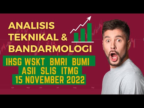 Sinyal Trading Saham WSKT BMRI BUMI ASII SLIS ITMG 15 November 2022