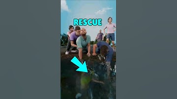 Dragged Into Raging Drain ‼️😱 #HeroicRescue #ShockingEvent