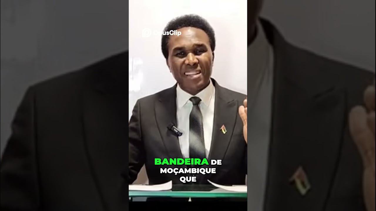 Apresentação da Nova Bandeira de Moçambique: Um Futuro Sem Armas