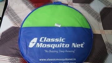 Classic Double Bed Mosquito Net Folding Method | How To Fold Classic Mosquito Net | 2022