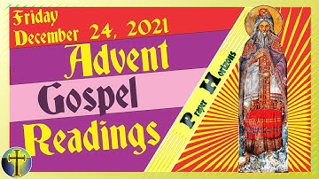 Advent Gospels 2021 Day 27