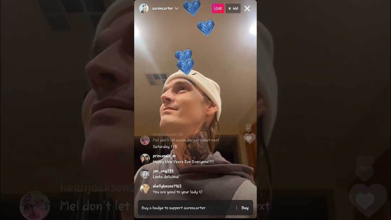 #aaroncarter #NEWYEARS EVE #cooking stream