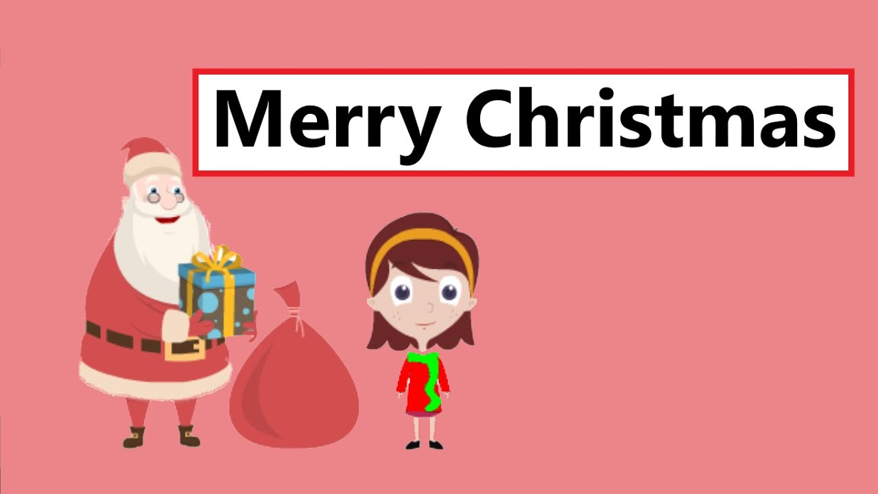Inglese Con Sofia Inglese Per Bambini Buon Natale In Inglese Merry Christmas Youtube