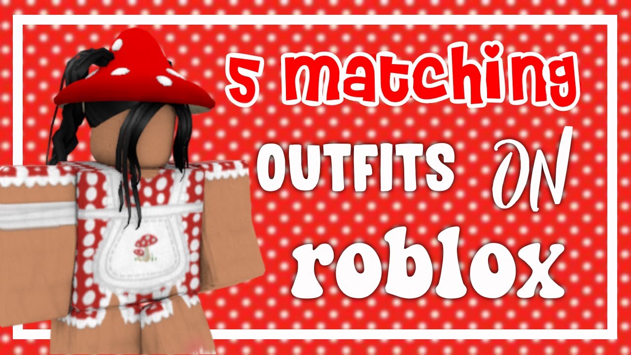 5 Cute Matching Outfits on Roblox P.1 | Aesthetic Vibe ...