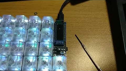 QMK OLED Animation Demo