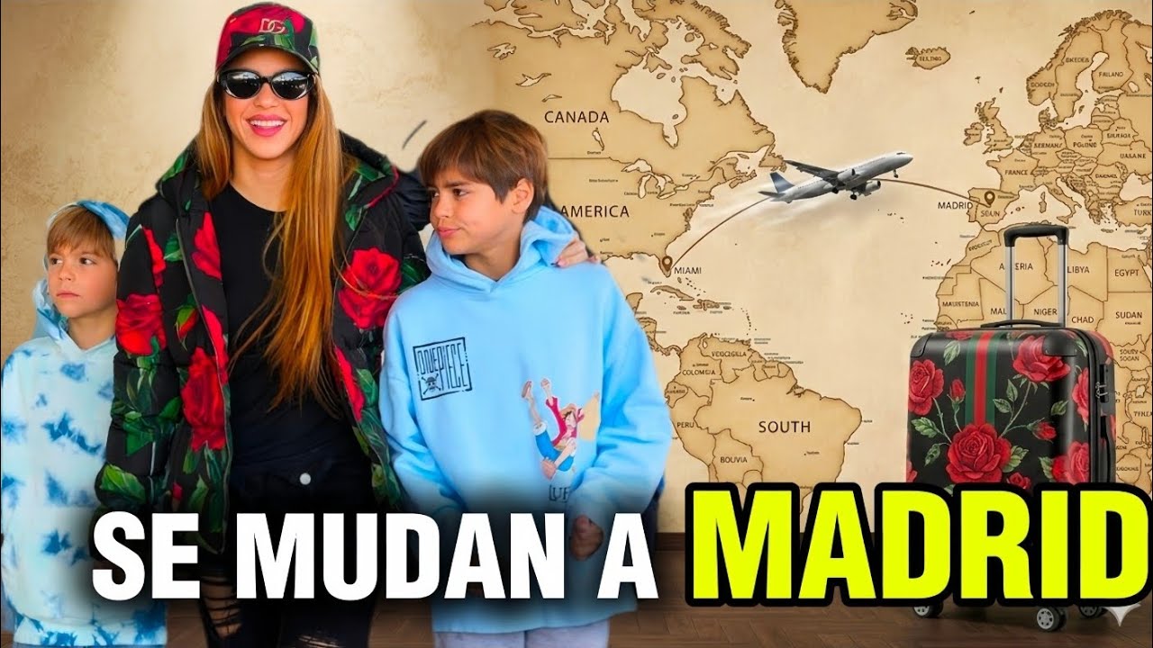 🚨 SHAKIRA SE MUDA A MADRID: SU DULCE REVANCHA Y LA VERDAD DE SU TRASLADO A ESPAÑA. 