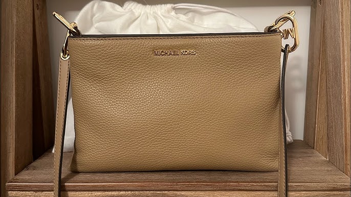 Michael Kors Saffiano Leather 3 in 1 Crossbody With Removable Zip Pouch 