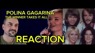 POLINA GAGARINA Полина Гагарина - The Winner Takes It All reaction Resimi