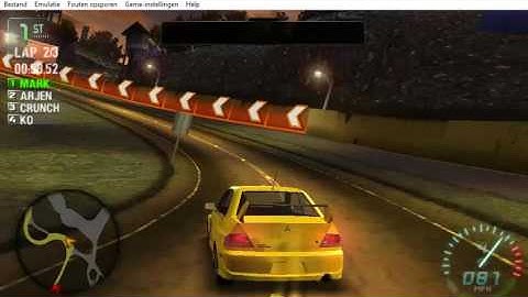 Need for Speed  Carbon Own the City PSP (Part 4) - Race #3 - Storage Run (Lap Knockout)