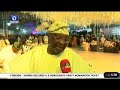 Grand Finale Of Ayotola Odebiyi And Mukhtar Shagaya’s Wedding In Ilorin. Credit: Channels Television